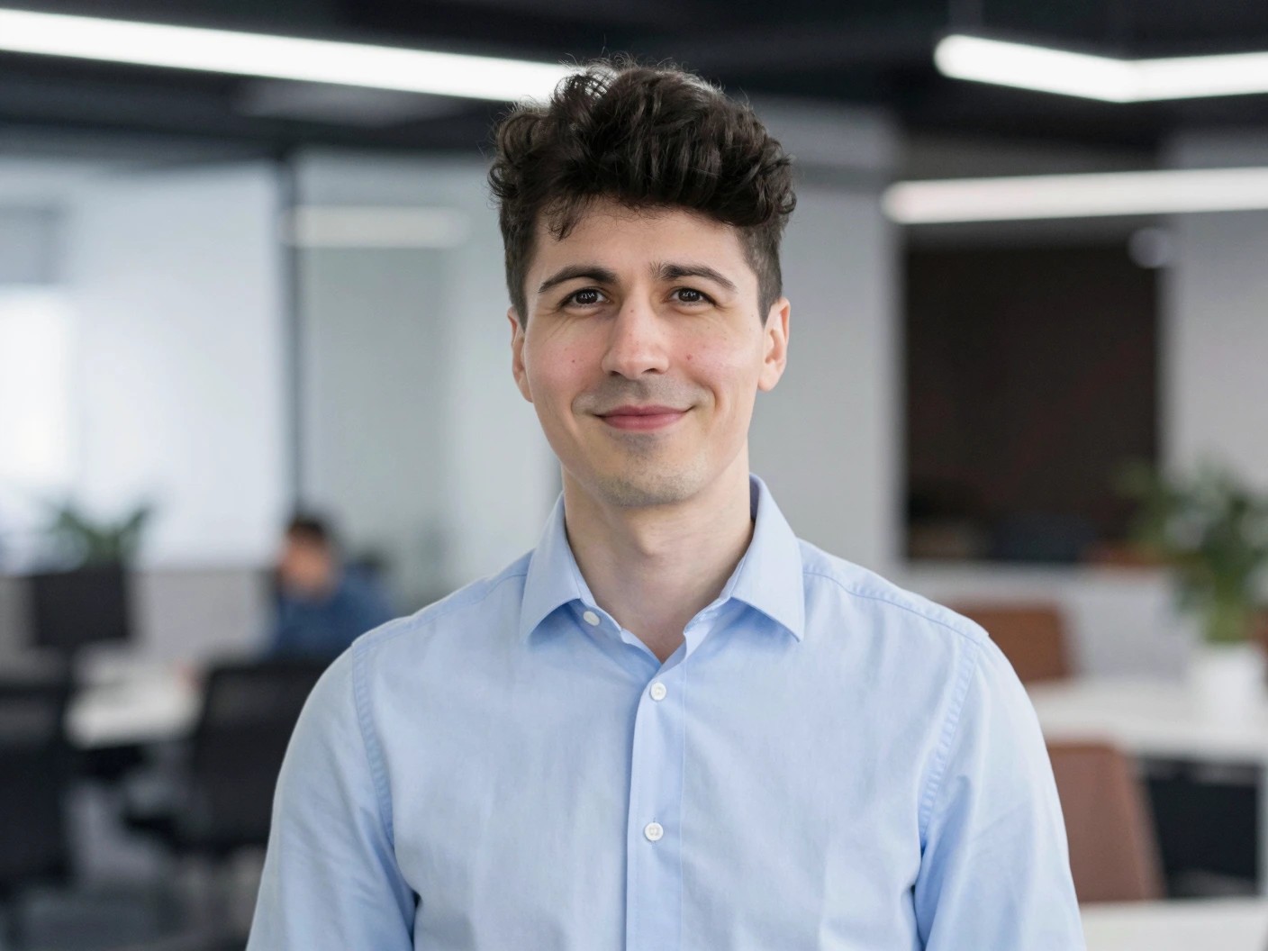 AI generated headshot example