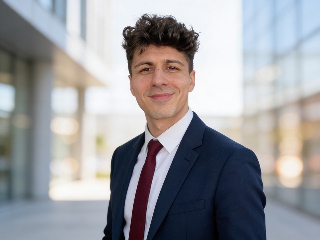 AI generated headshot example