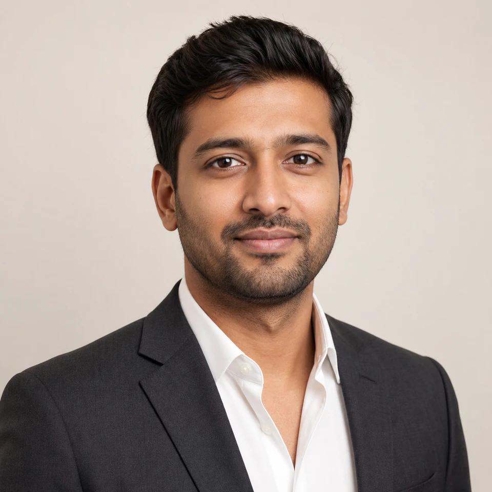 Ravi Mehta — AI headshot