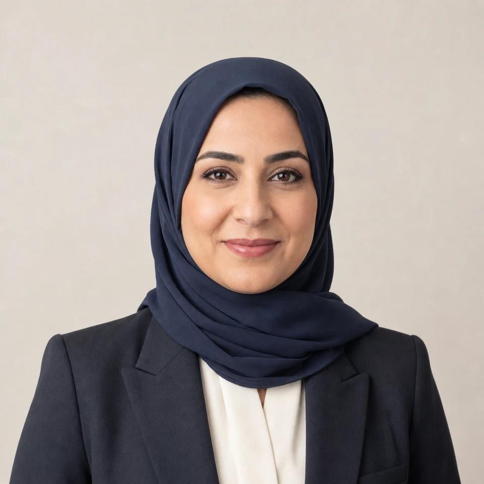 Nadia Rahman — AI headshot